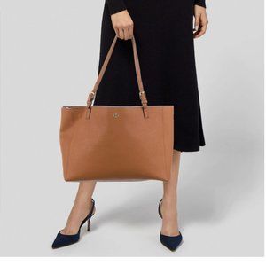 Tory Burch Saffiano Leather Tote